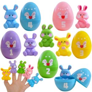 Easter Toddler Toys, Matching and Sorting Games Easter Basket Stuffers, Montessori Toddler Sensory Toys for Baby Boys Girls Age 1 Year and Up