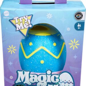 Mattel Games Easter Magic 8 Ball Novelty Toy, Fortune-Telling Easter Egg with Holiday-Themed Answers for Kids, Adults & Families