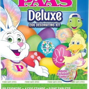 PAAS Deluxe Easter Egg Decorating Kit - America's Favorite Easter Tradition